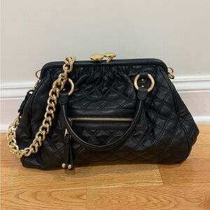 Marc Jacobs RE-EDITION QUILTED LEATHER STAM BAG
